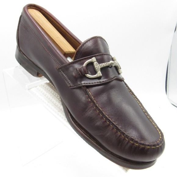 FootJoy Size 9 D Brown Horsebit Loafer Mens B6B23 main image 4